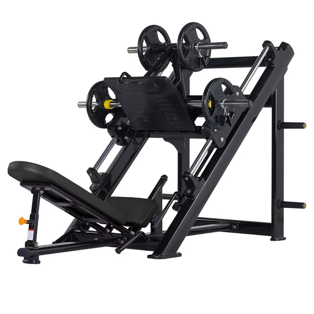 Maszyna do ćwiczeń mięśni ud i pośladków (suwnica na nogi) Bauer Fitness PLM-523