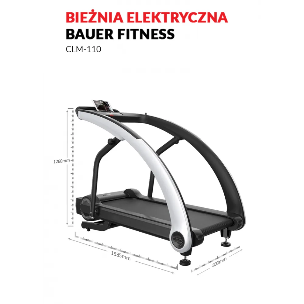 Nowoczesna Domowa Bieżnia Treningowa CLM-110