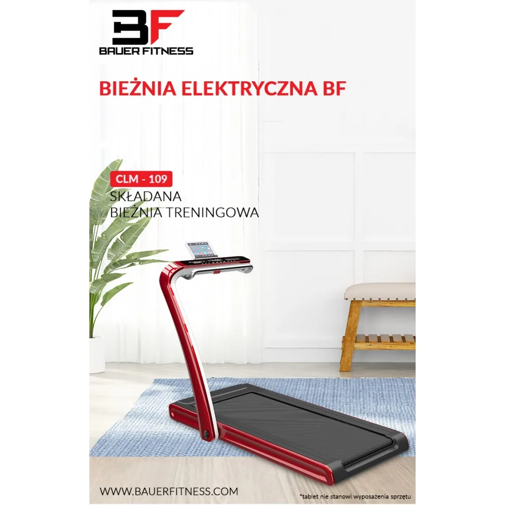 skladana-bieznia-elektryczna-clm-109-do-domu 6 Składana Bieżnia Elektryczna CLM-109 do domu