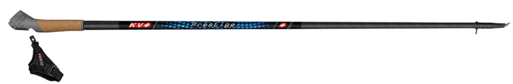 Kije do nordic walking KV+ PRESTIGE CLIP - carbon 100%