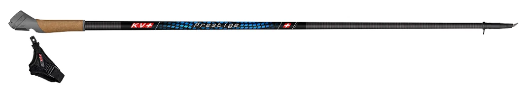 Kije do nordic walking KV+ PRESTIGE CLIP - carbon 100%