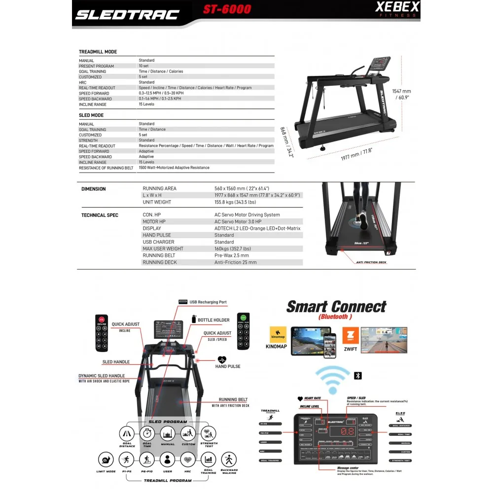 xebex-sledtrac-6000-xbx-802 20 XEBEX SLEDTRAC 6000 XBX-802