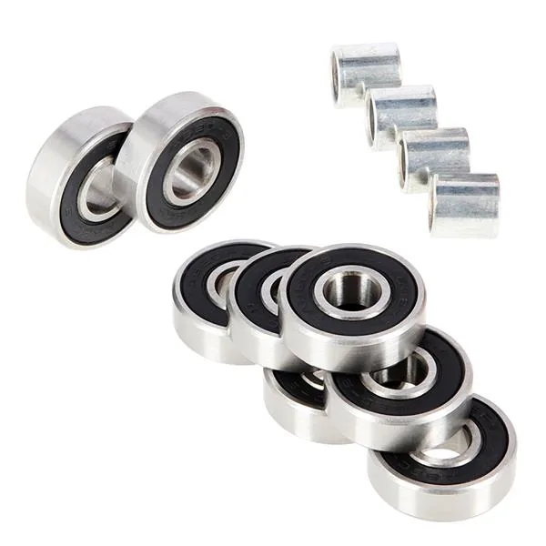 ŁOŻYSKA ABEC-9 RS GRAPHIT CHROME (8 szt.) OPAK. METAL
