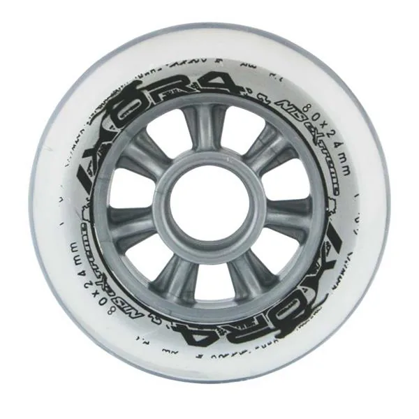 PRZEZROCZYSTE KÓŁKA (4 szt.) PU 80x24 82A PRZEZROCZYSTE KÓŁKA (4 szt.) PU 80x24 82A