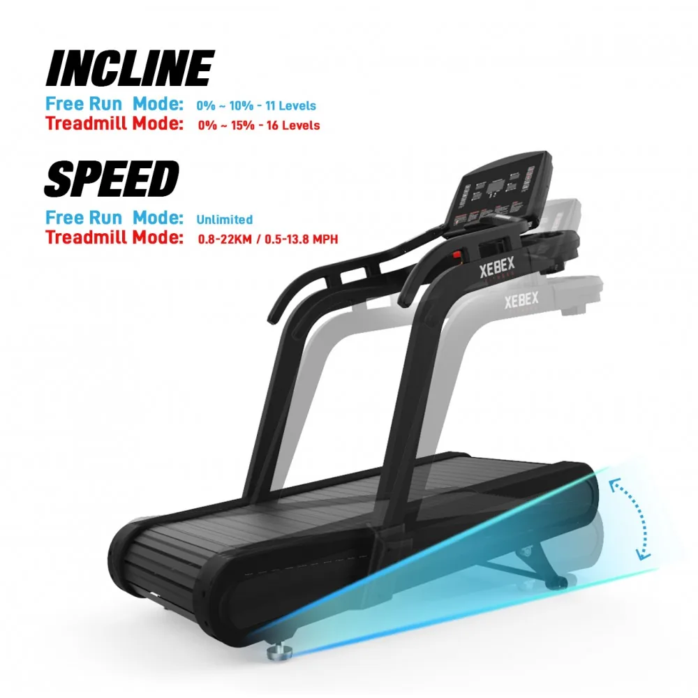 XEBEX FREERUN MOTORIZED TREADMILL SMART CONNECT XBX-801