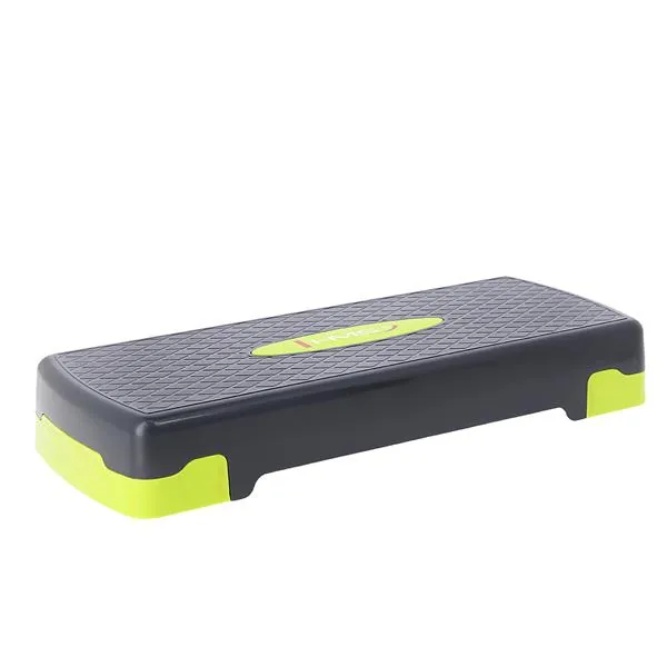 AS002 GREEN GREY STEP DO AEROBIKU HMS 2 STEP DO AEROBIKU PREMIUM CZARNO-SZARO-LIMONKOWY HMS