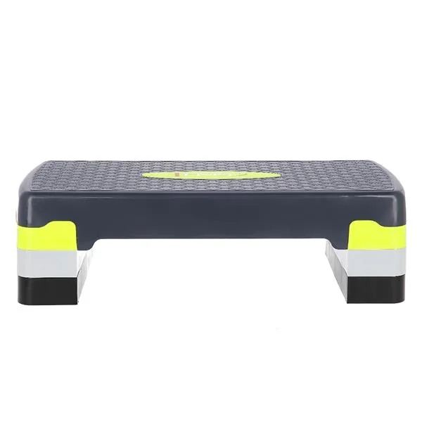 AS002 GREEN GREY STEP DO AEROBIKU HMS 6 STEP DO AEROBIKU PREMIUM CZARNO-SZARO-LIMONKOWY HMS