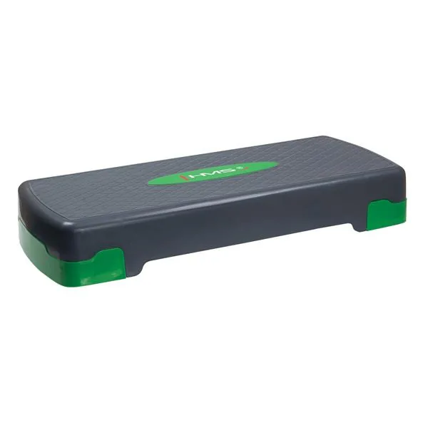 STEP DO AEROBIKU CZARNO-SZARY HMS