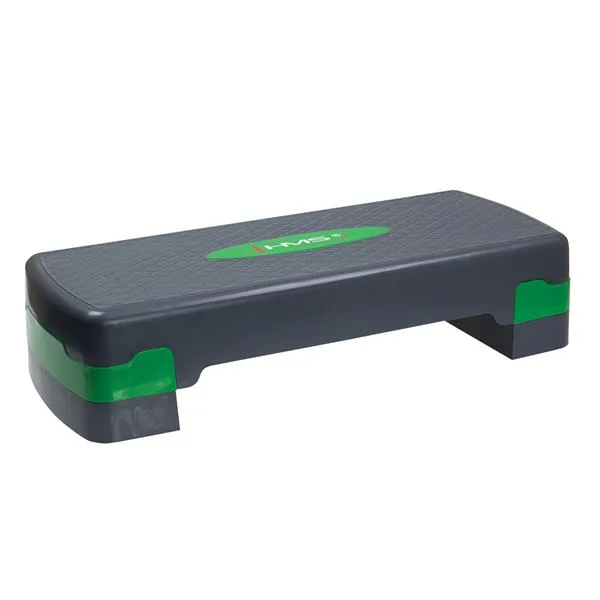 STEP DO AEROBIKU CZARNO-SZARY HMS