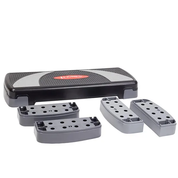 AS004 BLACK GRAY STEP DO AEROBIKU HMS 6 STEP DO AEROBIKU CZARNO - SZARY HMS