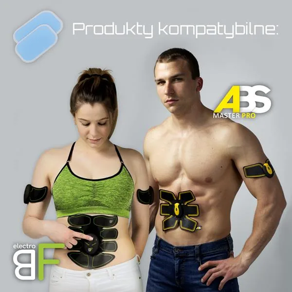 GEL PADS 12 NAKŁADKI ŻELOWE DO ELEKTROSTYMULATORÓW NN HMS 2 NAKŁADKI ŻELOWE DO ELEKTROSTYMULATORÓW NN - GEL PADS 12