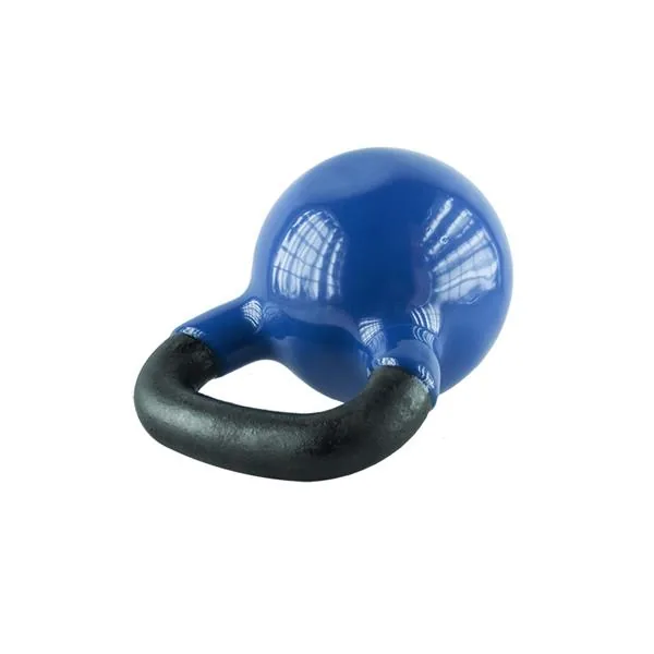 KNV04 BLUE KETTLEBELL ŻELIWNY POKRYTY WINYLEM HMS 1 KETTLEBELL ŻELIWNY POKRYTY WINYLEM NIEBIESKI