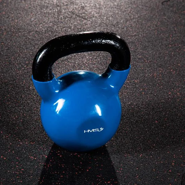 KNV04 BLUE KETTLEBELL ŻELIWNY POKRYTY WINYLEM HMS 4 KETTLEBELL ŻELIWNY POKRYTY WINYLEM NIEBIESKI