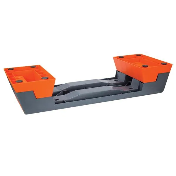 S007 BLACK ORANGE STEP DO AEROBIKU HMS PREMIUM 4 STEP DO AEROBIKU PREMIUM CZARNO-SZARO-POMARAŃCZOWY HMS