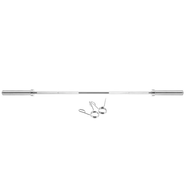 GRYF PROSTY OLIMPIJSKI 7.9KG Z ZACISKAMI 1200MM