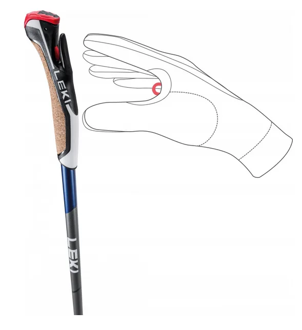 Zrzut ekranu 2025-06-27 115218 Kije do nordic walking Leki Smart Flash Blue